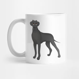 Black Great Dane Dog Mug